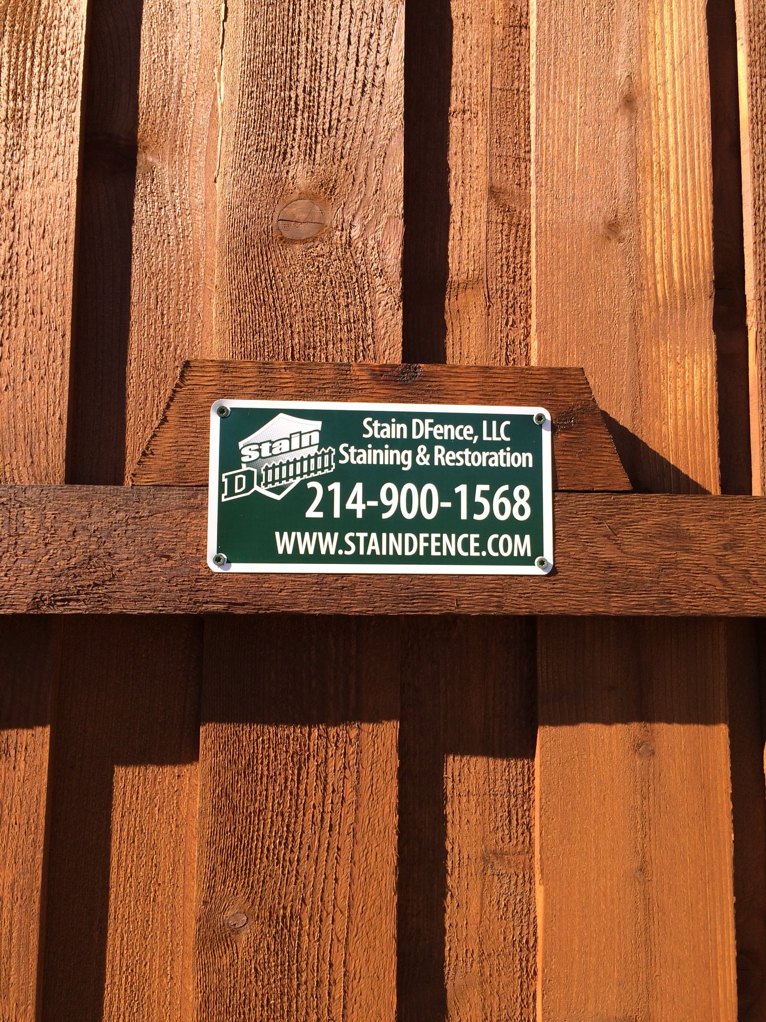 Stain Wooden Fence Estimate - Stain DFence